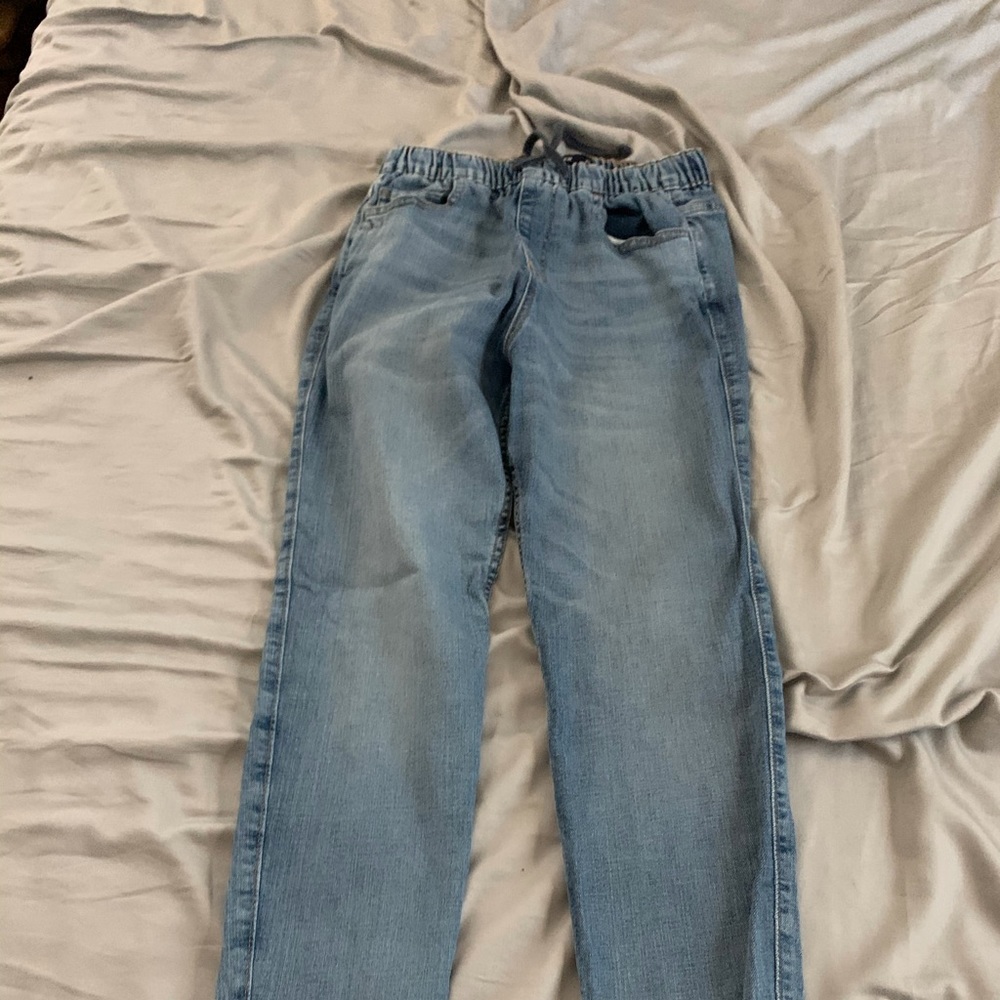 Hollister Ocean blue skinny joggers